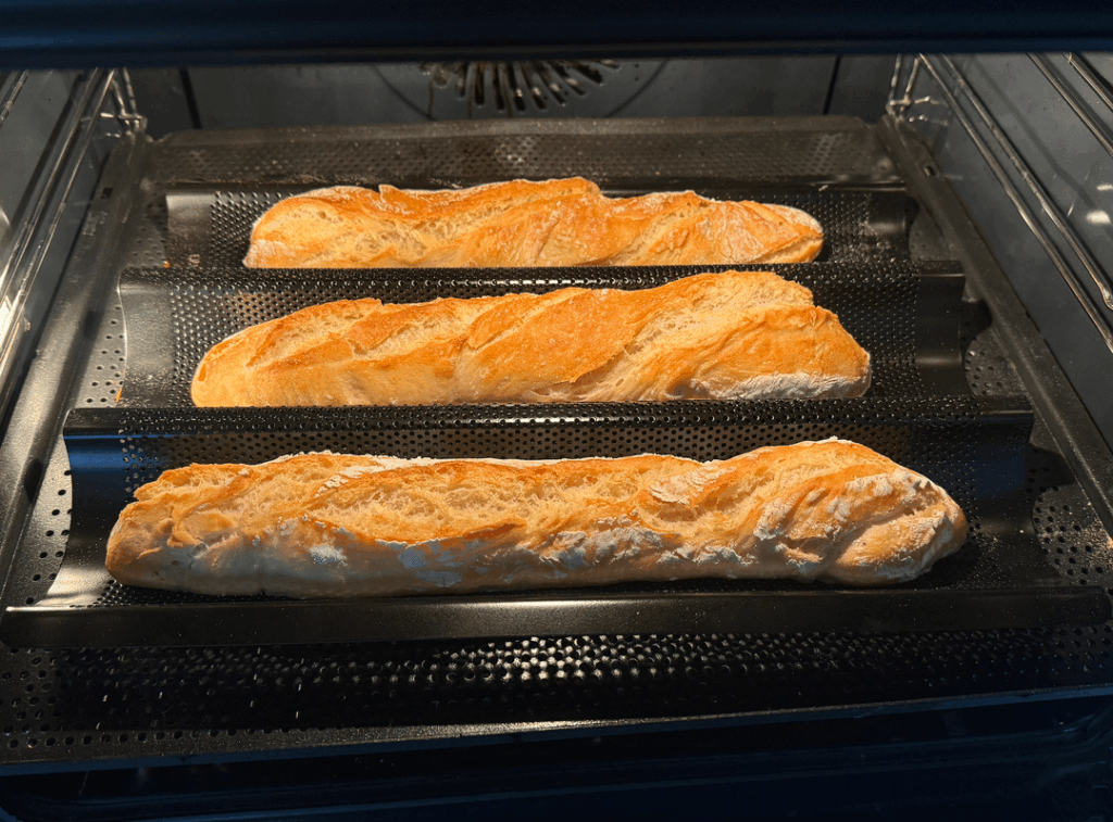 My first homemade baguettes