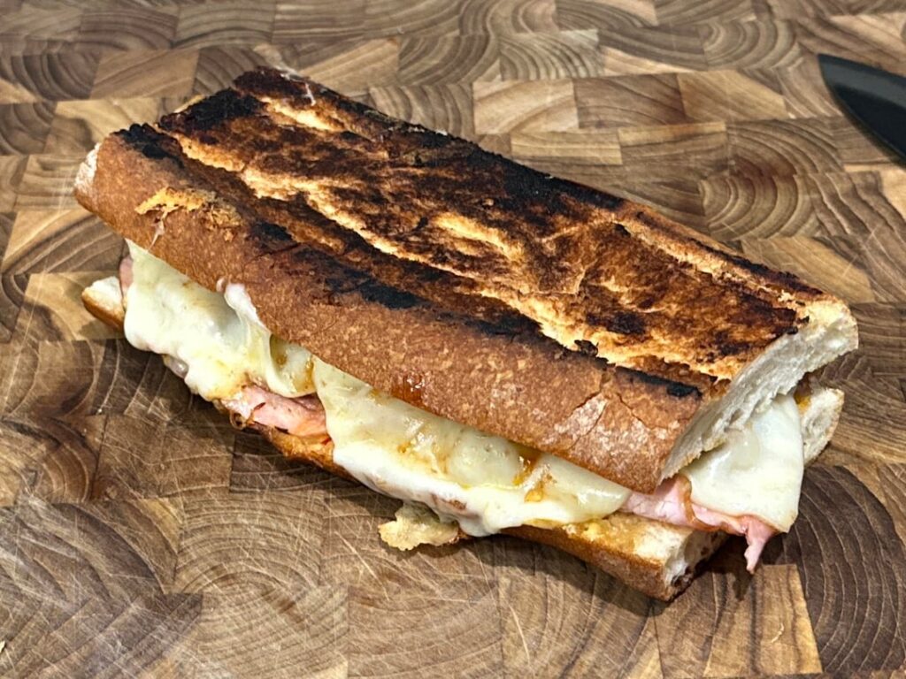 the trick is to always be more toasted than the sandwich