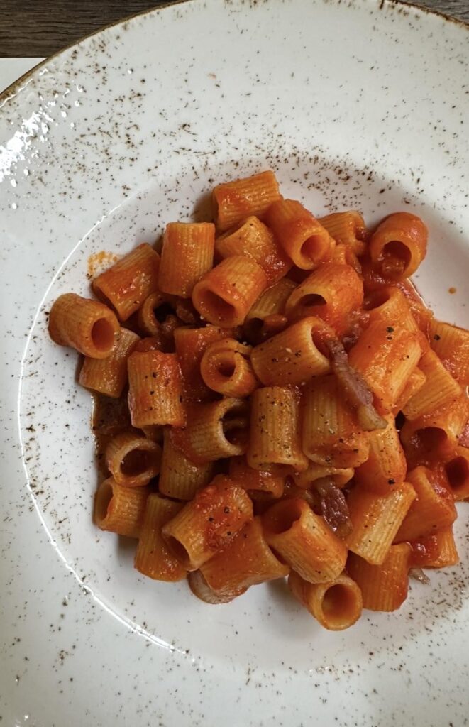 Amatriciana homemade