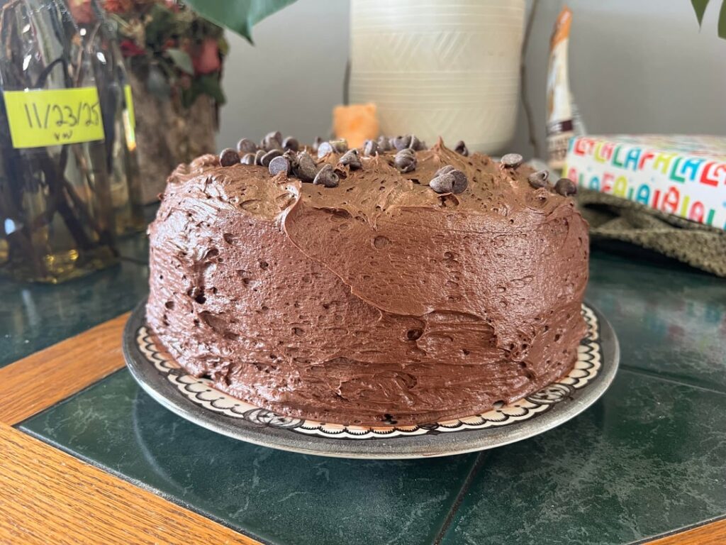 I made my first cake!!