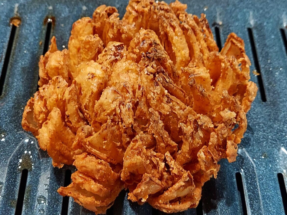 Haven't made a blooming onion in over 20 years, figured it was about time.