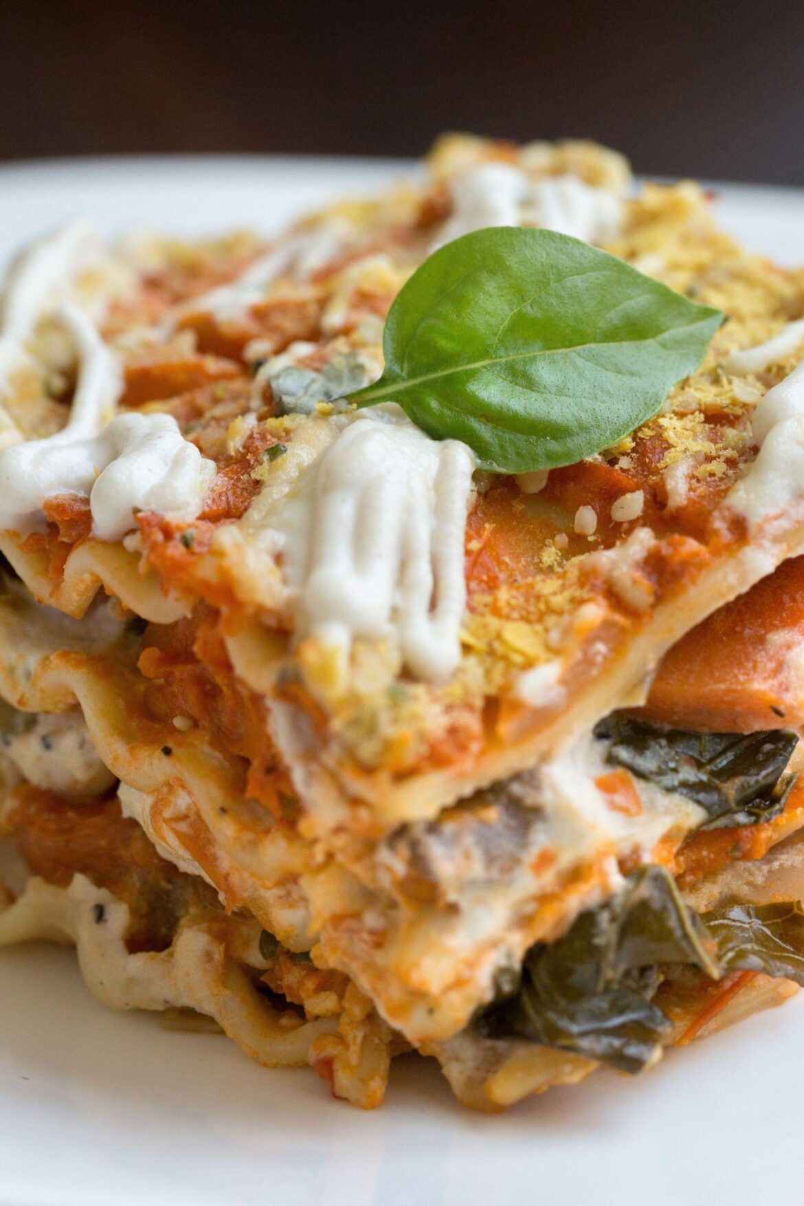 Favorite vegan lasagna