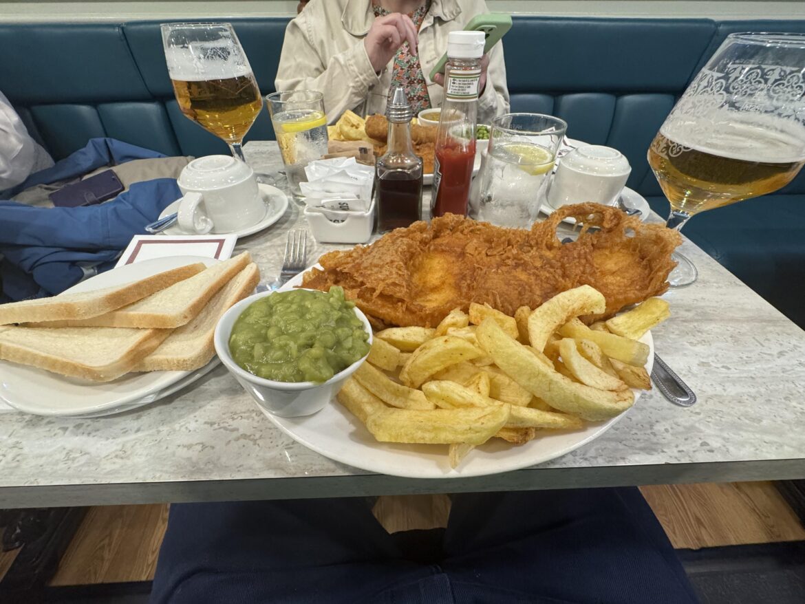 XL Haddock @ Murgatroyds in Leeds.