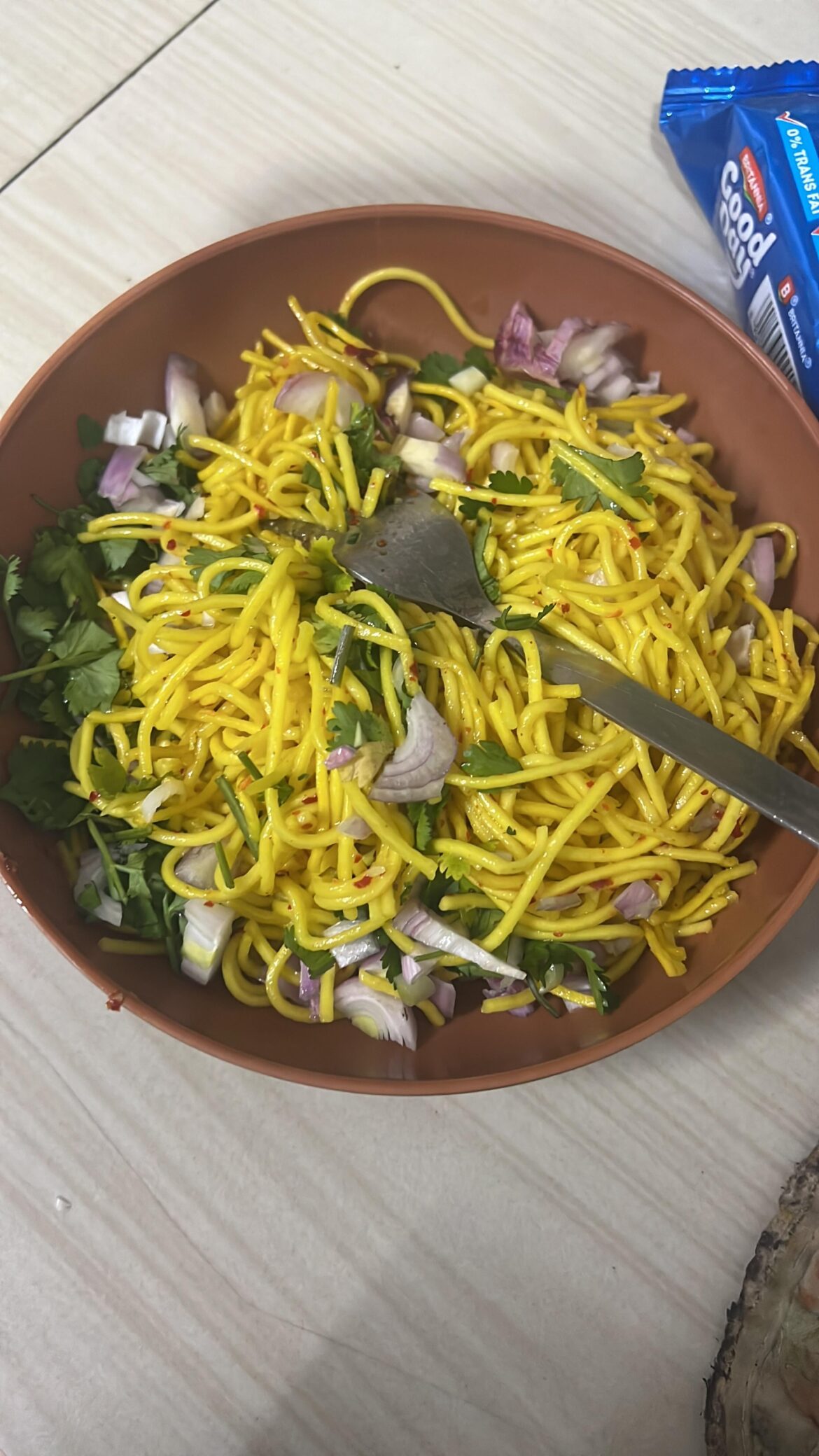 Made this noodles . Drunk as hell .