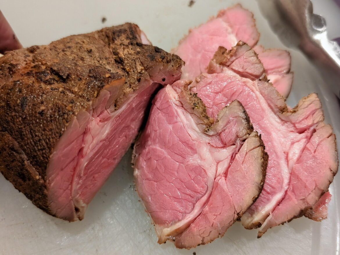 Work potluck. Tritip