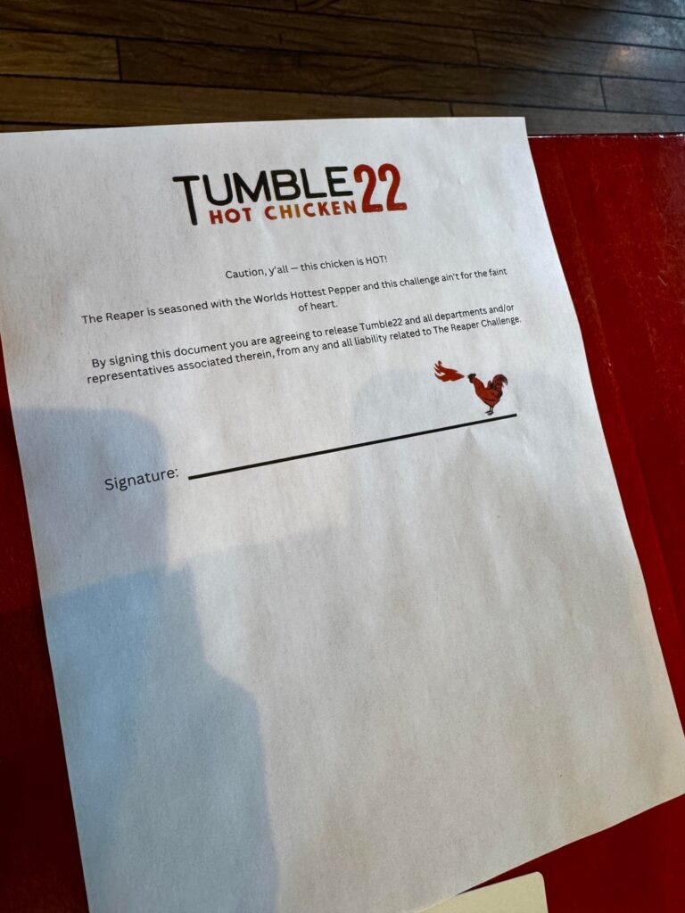 I did Tumble 22’s “Reaper Challenge”!