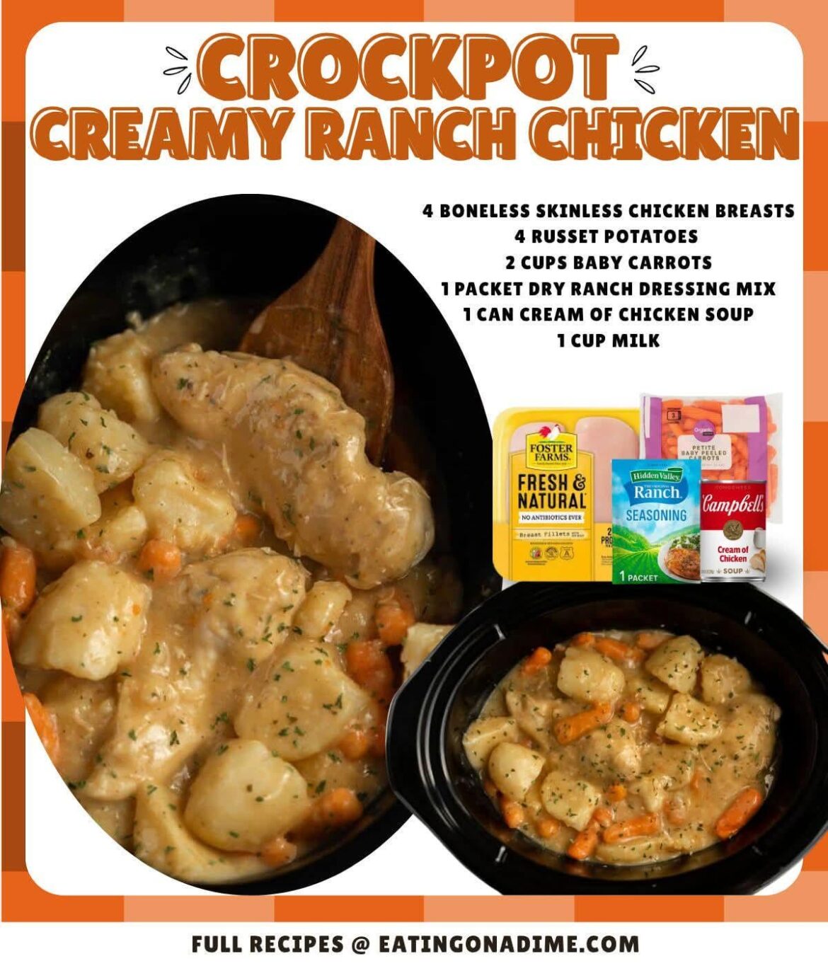 Creamy ranch chicken
