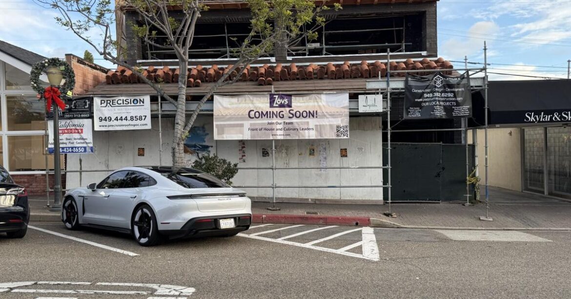 Zov’s Restaurant Group to Bring California-Mediterranean Cuisine to Downtown San Clemente | Eye on SC