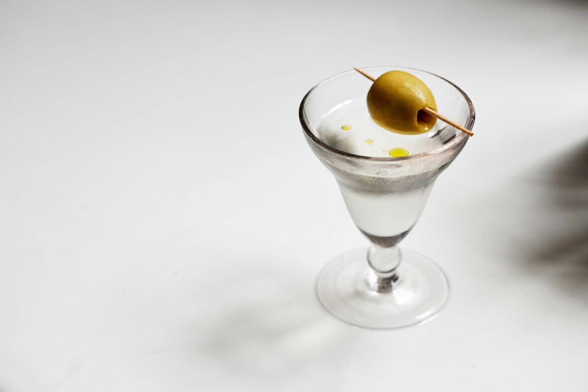 Cocktail of the week: the Olive Oyl martini Photograph by Matthew Hague