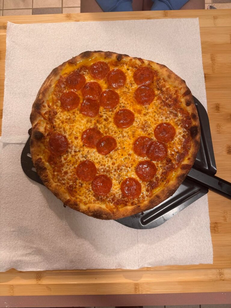 Im slowly starting to make pizzas that don’t look like they were stomped on