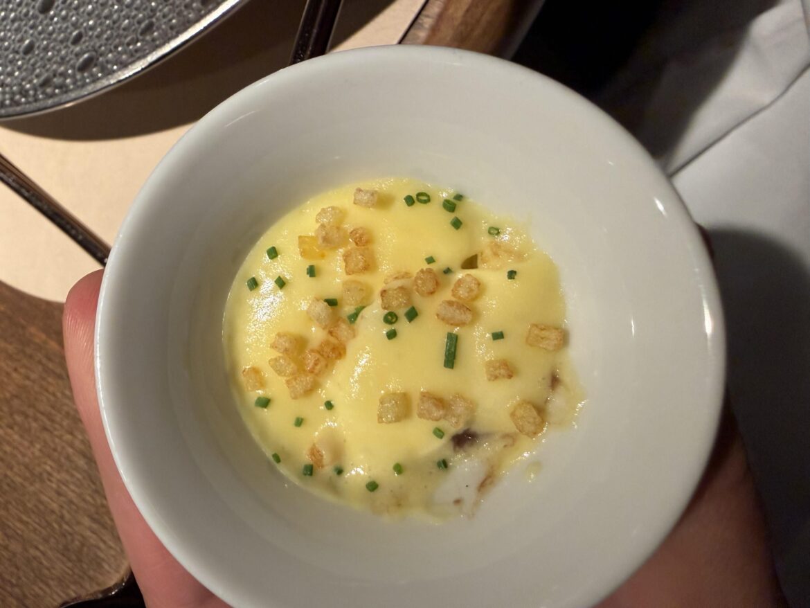 I went to a fancy 3-star Michelin restaurant