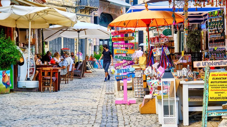 Urla Sanat Sokağı art street in Urla, Turkey