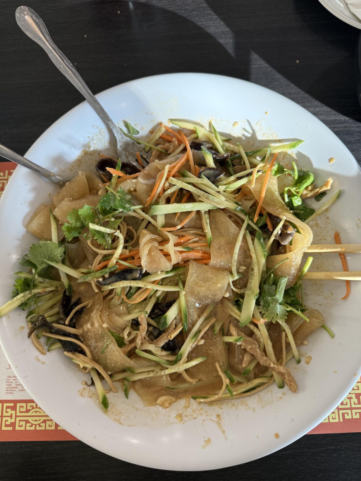 Cold Noodle Salad at Northern Taste is one of my favorite dishes of all time.