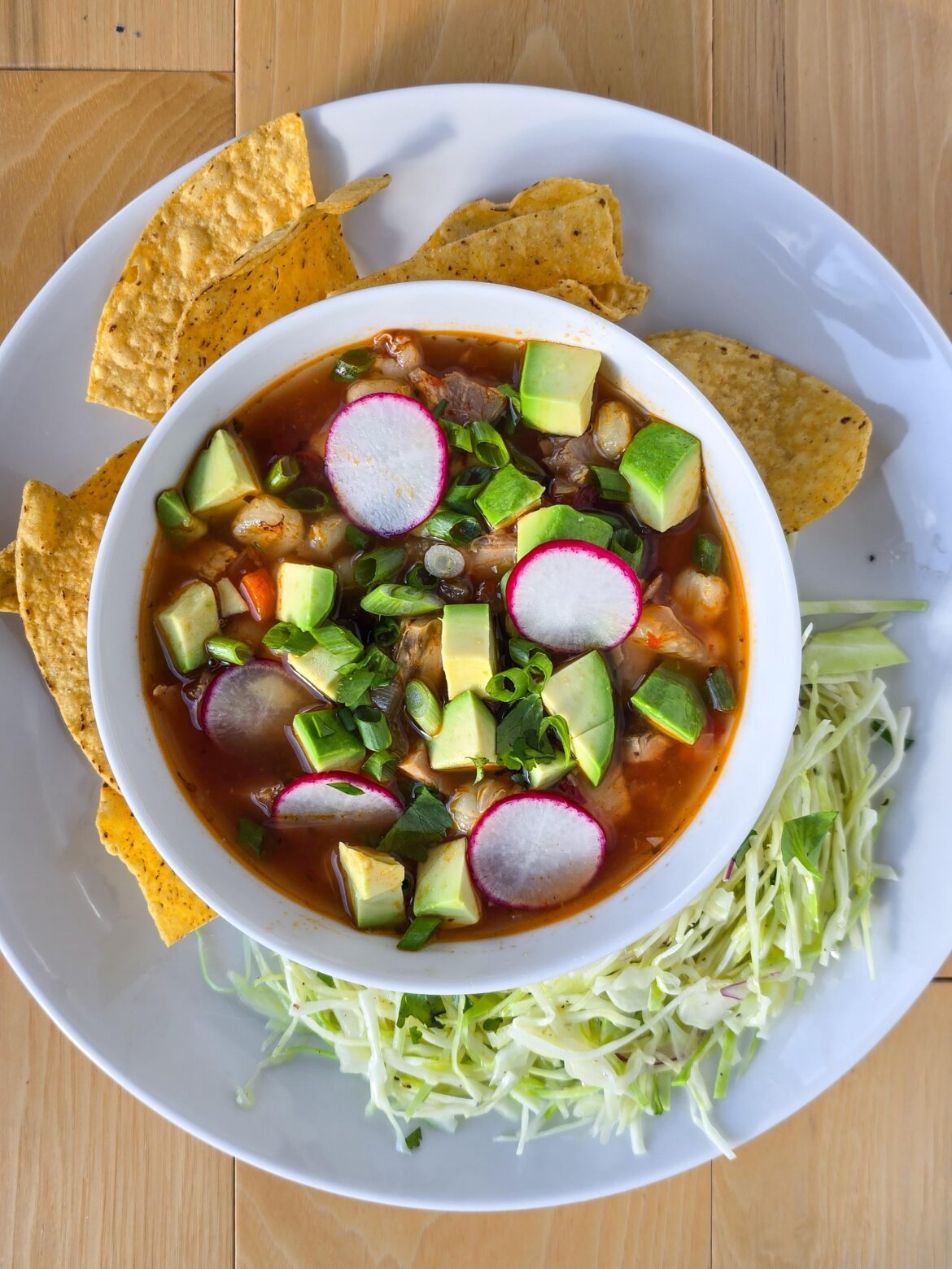 Turkey pozole rojo