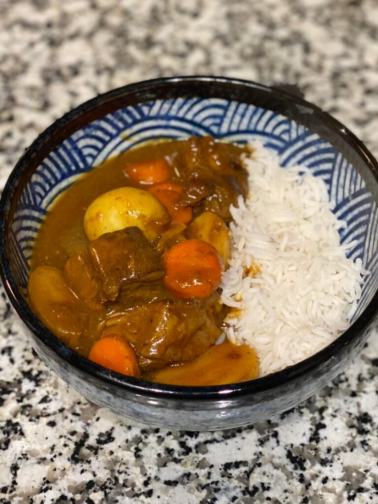 Japanese curry for dinner tonight