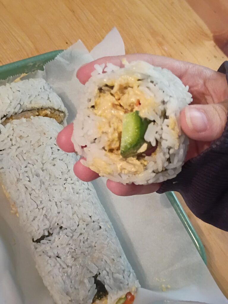 Rate this sushi my dad made