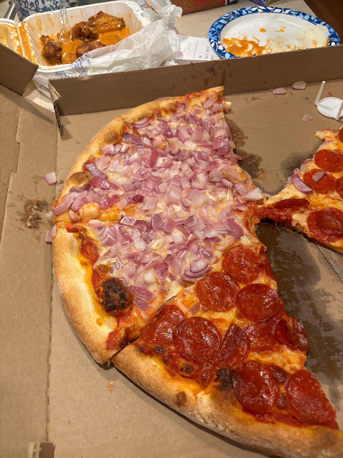 Local Pizza Shop Understood Extra Onion