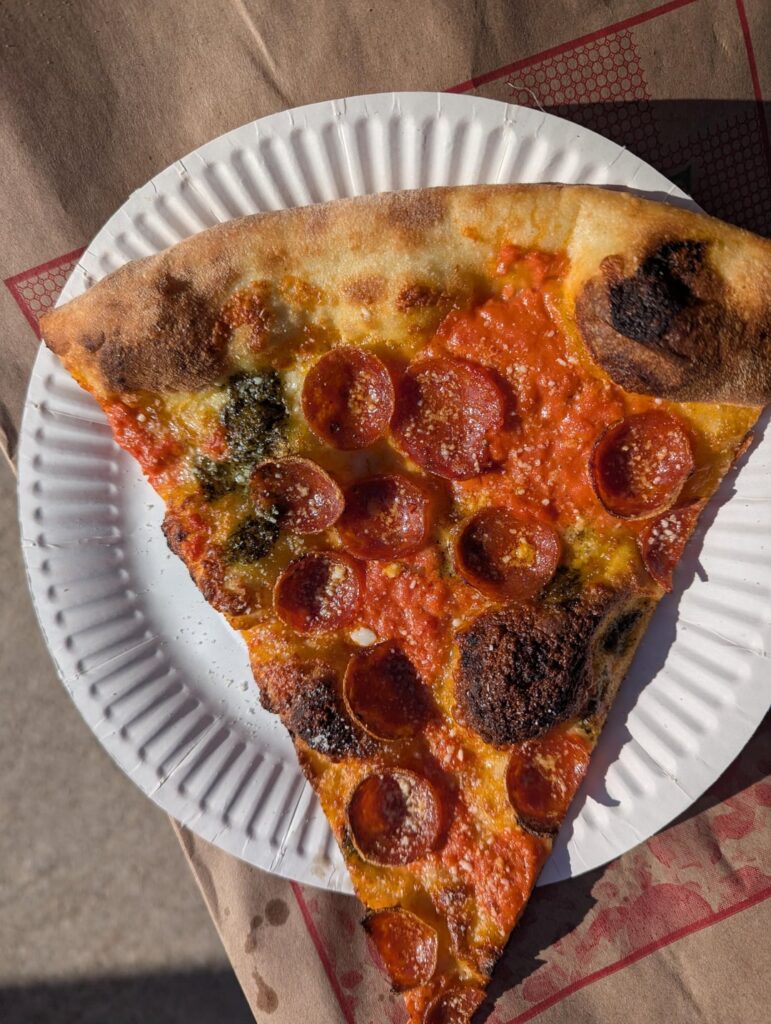 Pizza Taste Test: Nice Slice, Big Trouble Pizza, Mac’s Pizza and gram’s pizza Pizza Taste Test: Nice Slice, Big Trouble Pizza, Mac's Pizza and gram's pizza