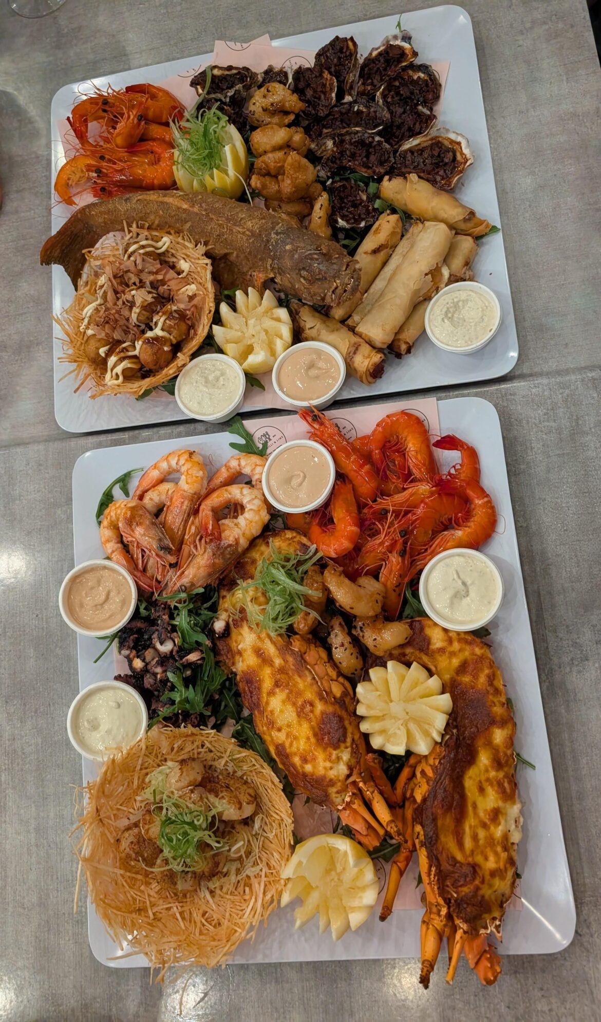 Seafood platter Seafood platter