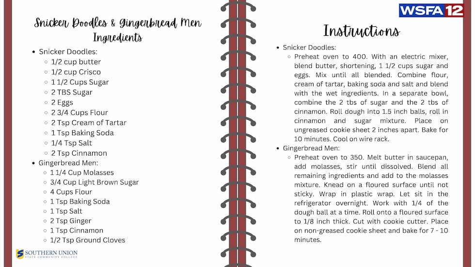 Cooking with the GM: Snicker Doodles & Gingerbread Men