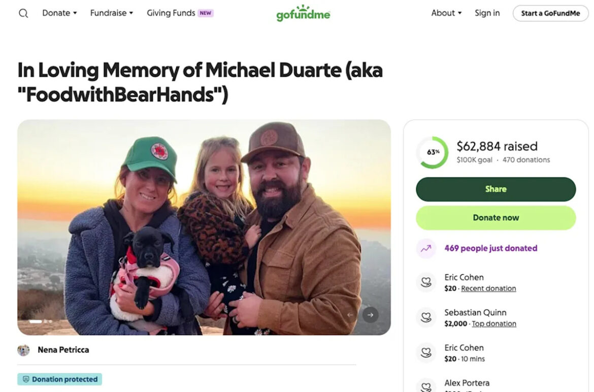 BBQ influencer Michael Duarte, known online as 'Food With Bear Hands,' dies in ‘horrible incident’ in Texas