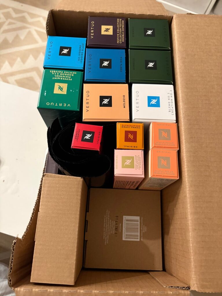 hope I‘m well stocked until Christmas.