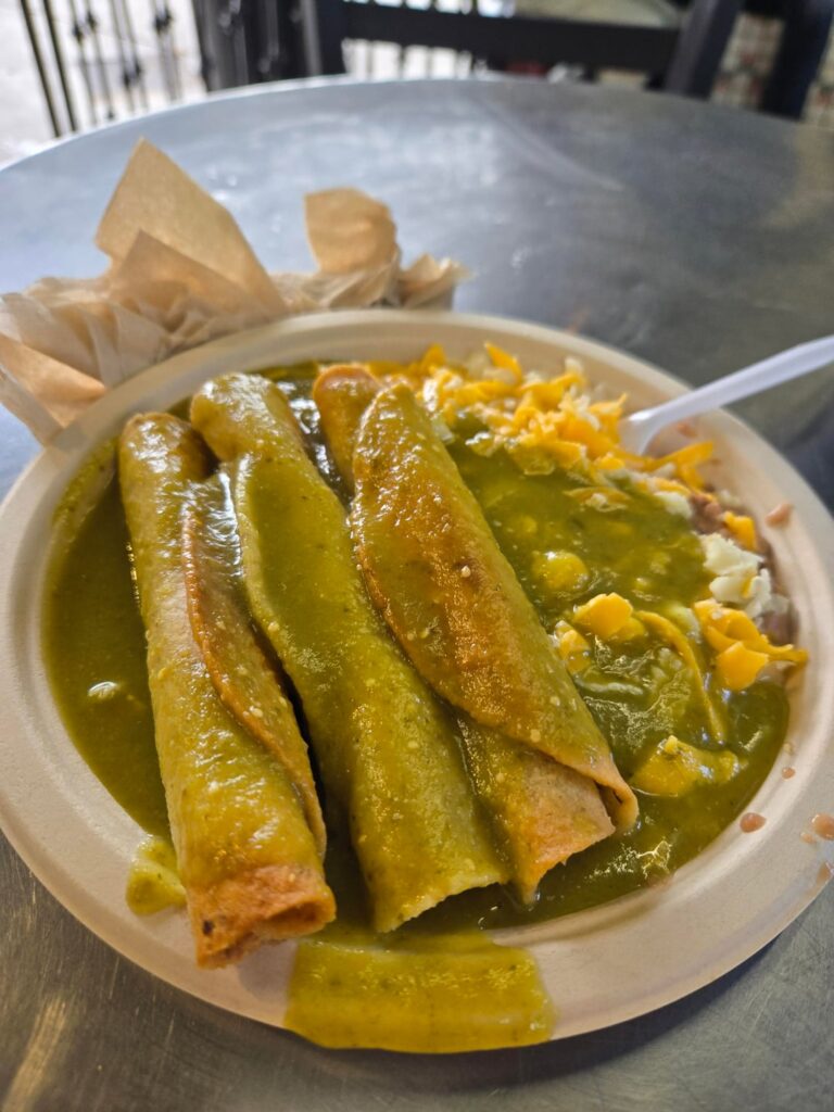 Taquitos from Cielito Lindo
