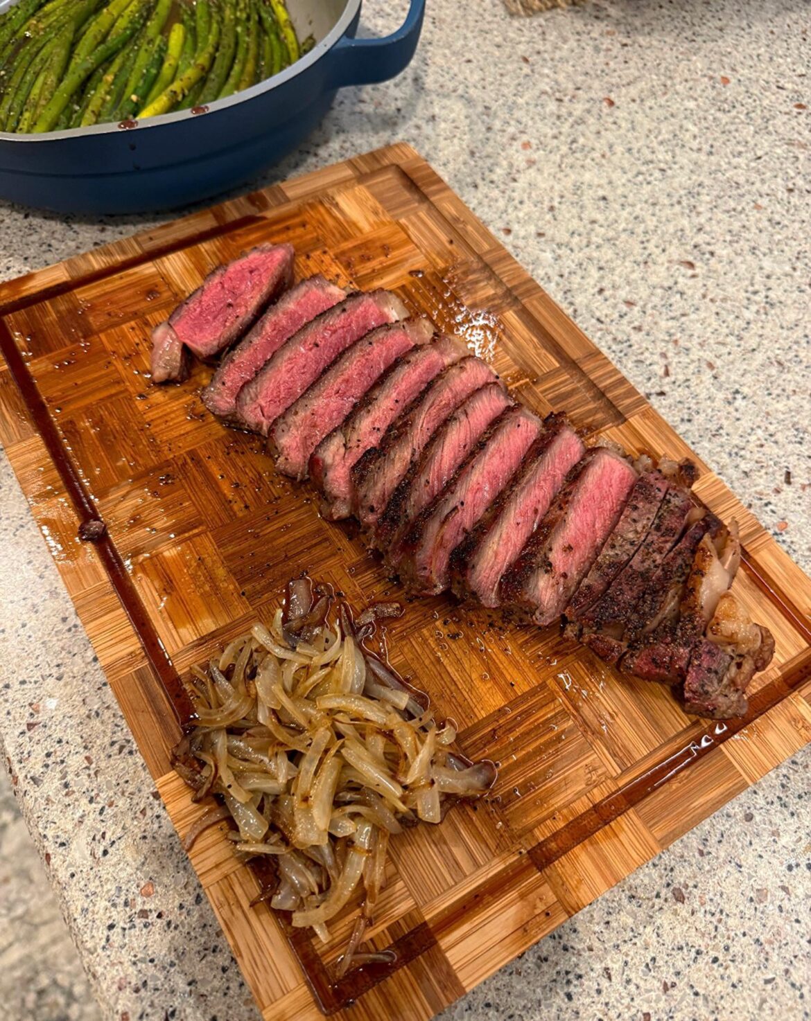 This steak came out perfect 👌🏻