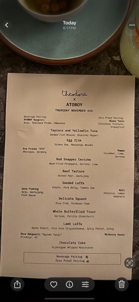 Last Night: Theodora x Atoboy Collab Last Night: Theodora x Atoboy Collab