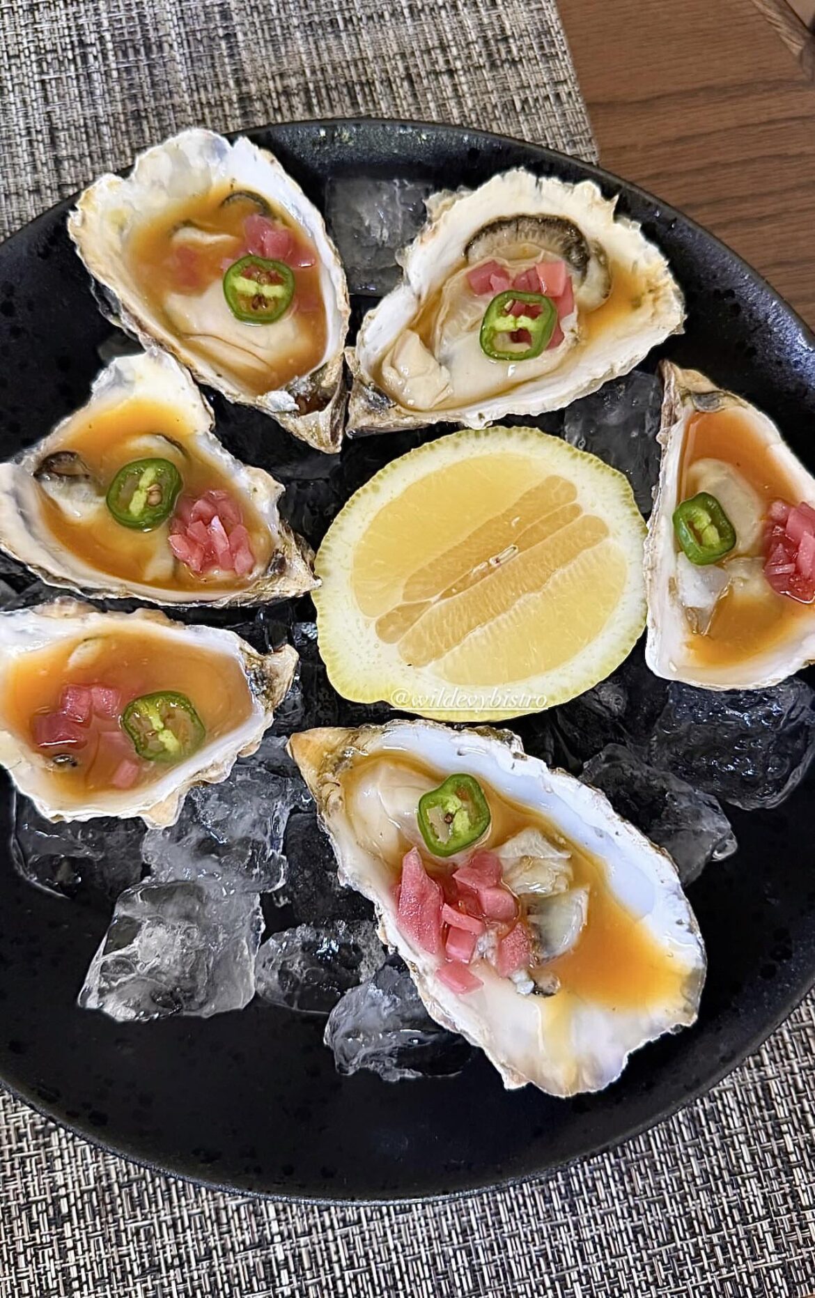 This garnish did the trick.