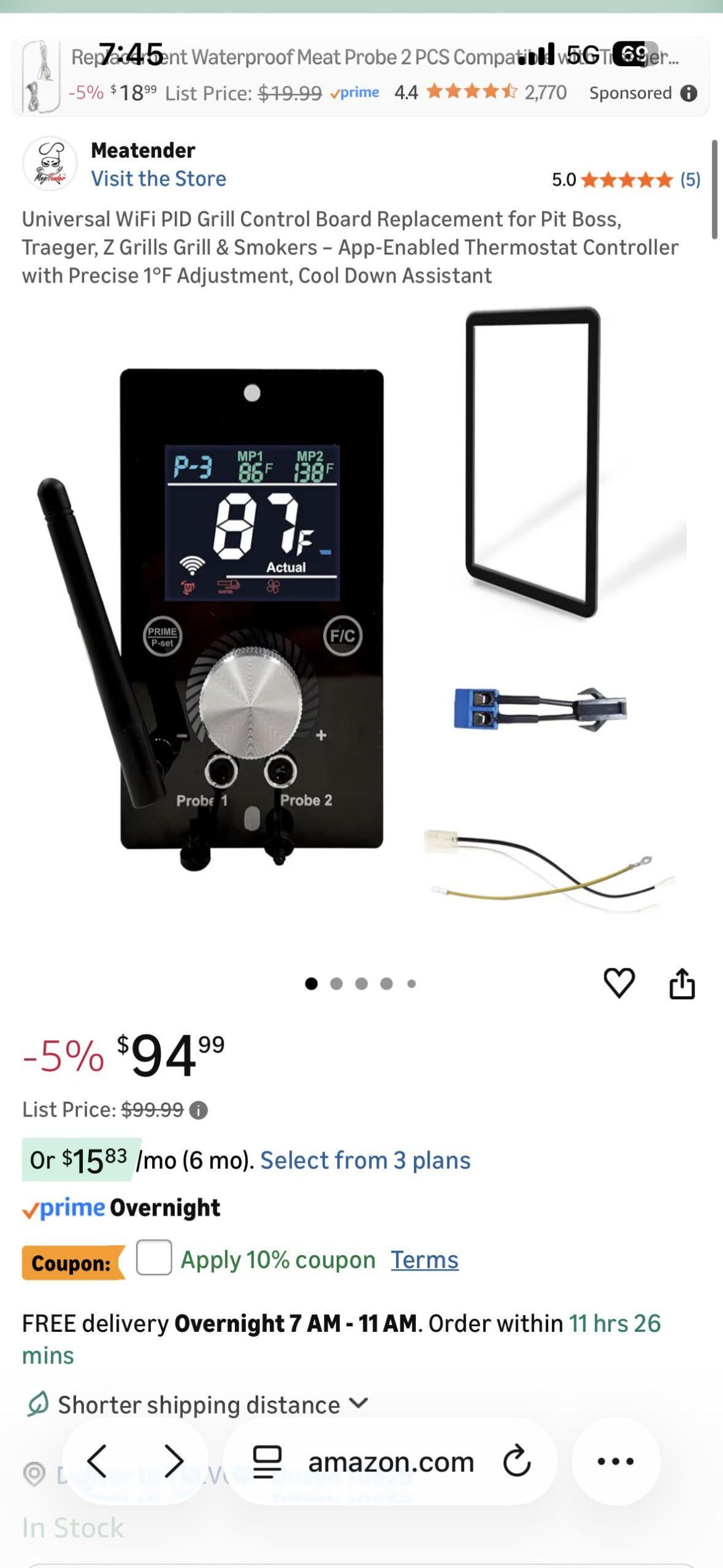 Z grills 700d has anyone upgraded to this controller need new controller