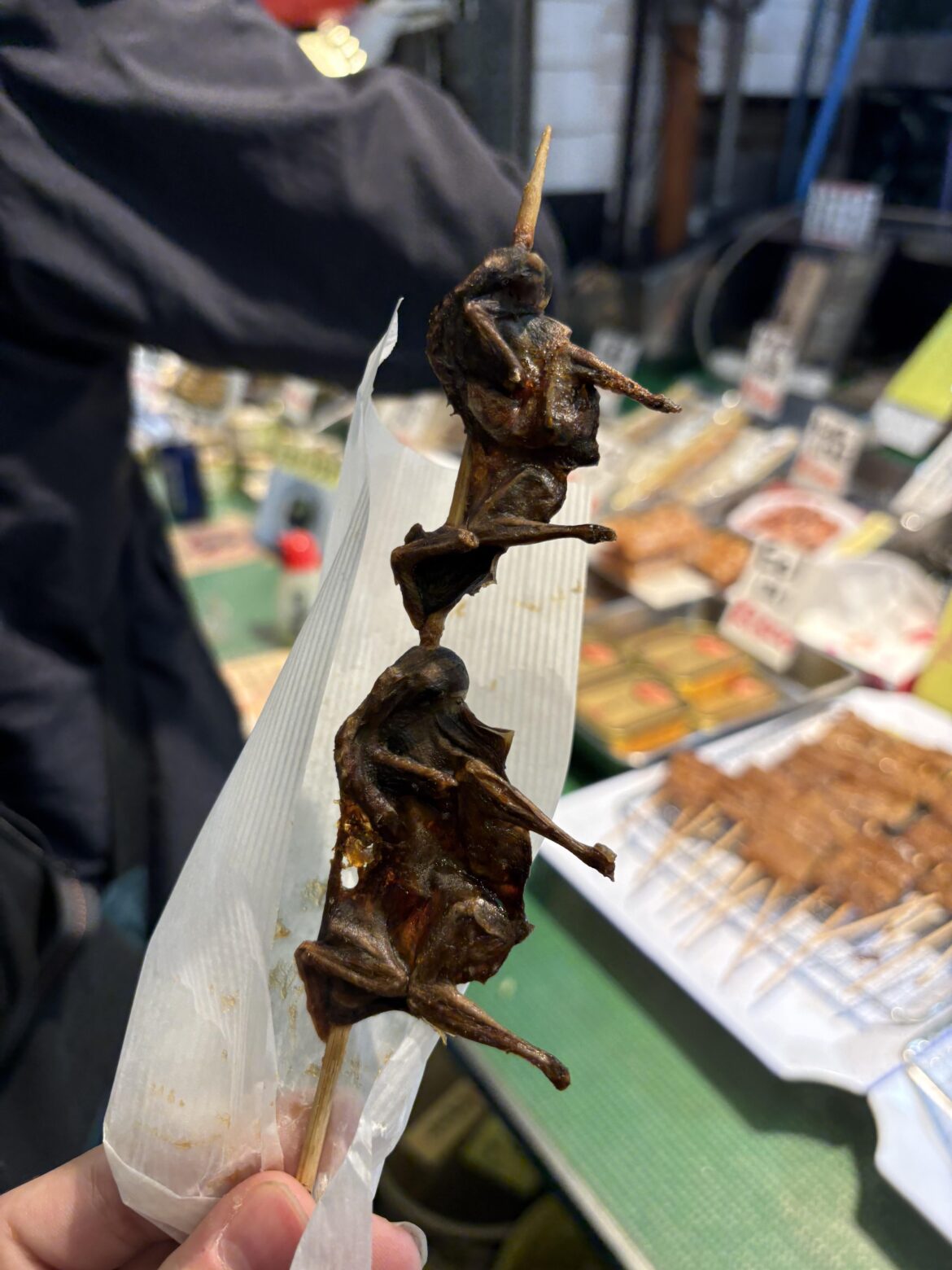 Got to try Suzume Yaki in Kyoto!