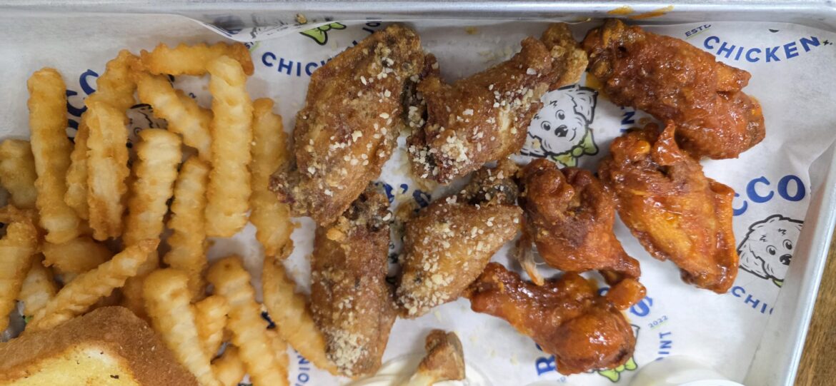 Found the crispiest wings I've ever had.