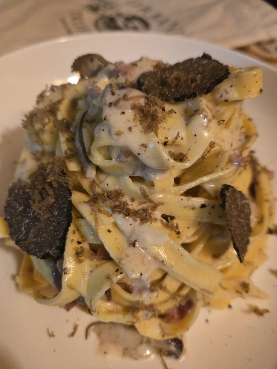 My incredible husband had black truffles shipped to me from Europe!