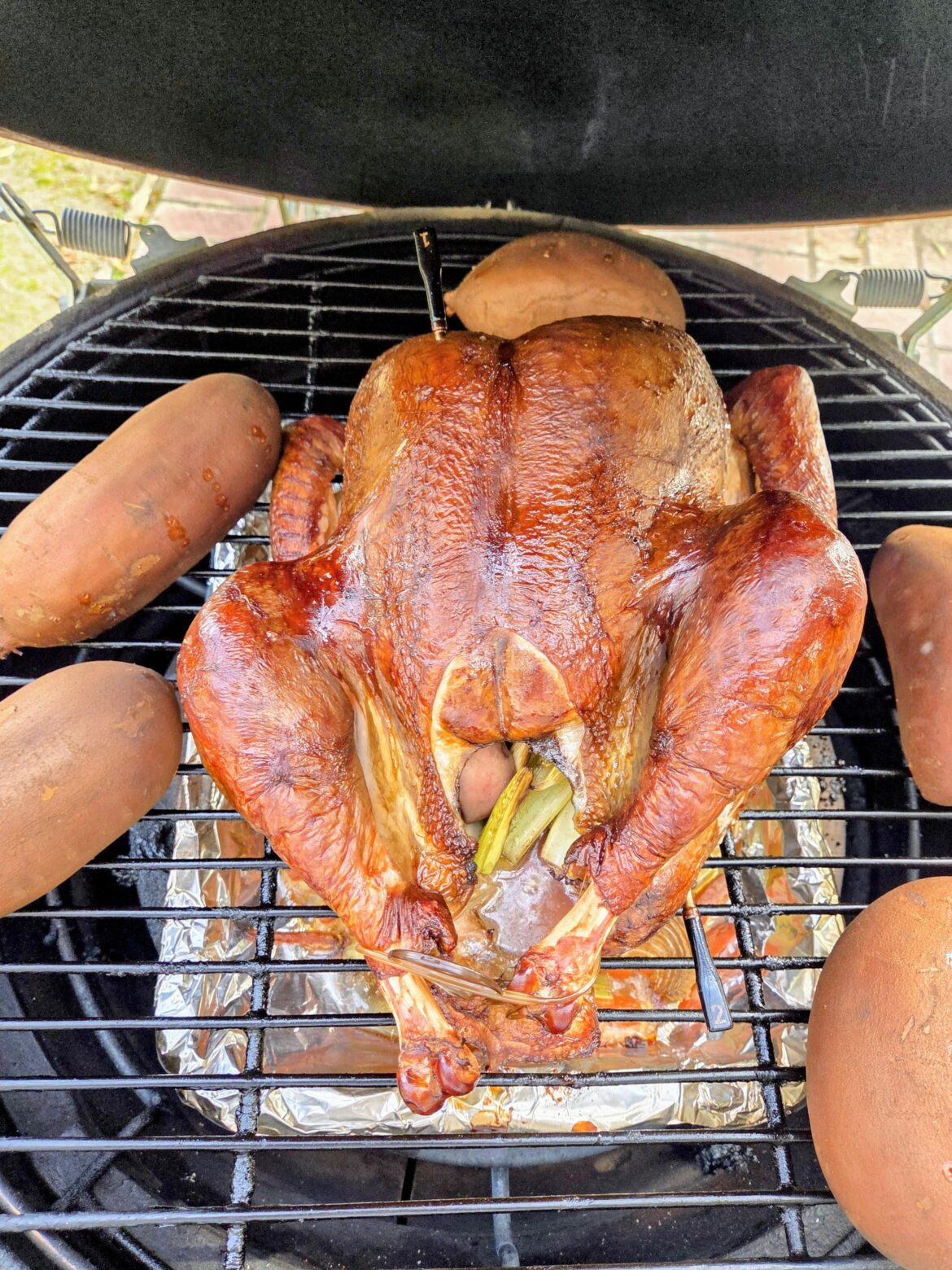 Good Eats Turkey on the BGE