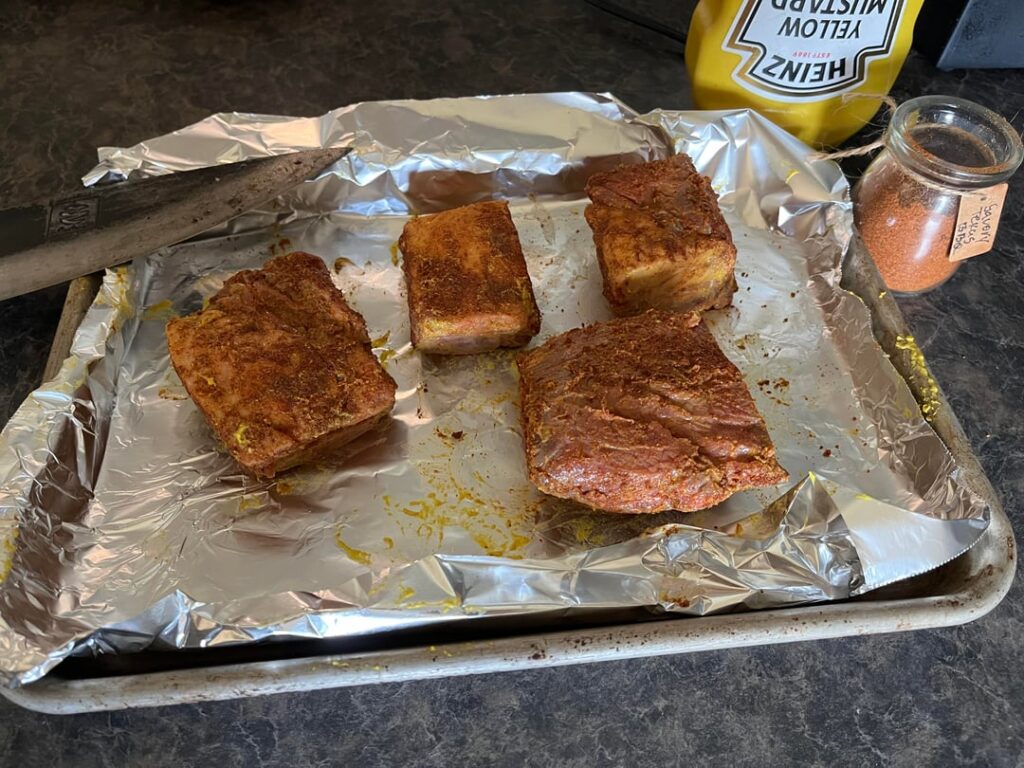 Made some Dino ribs last night Made some Dino ribs last night