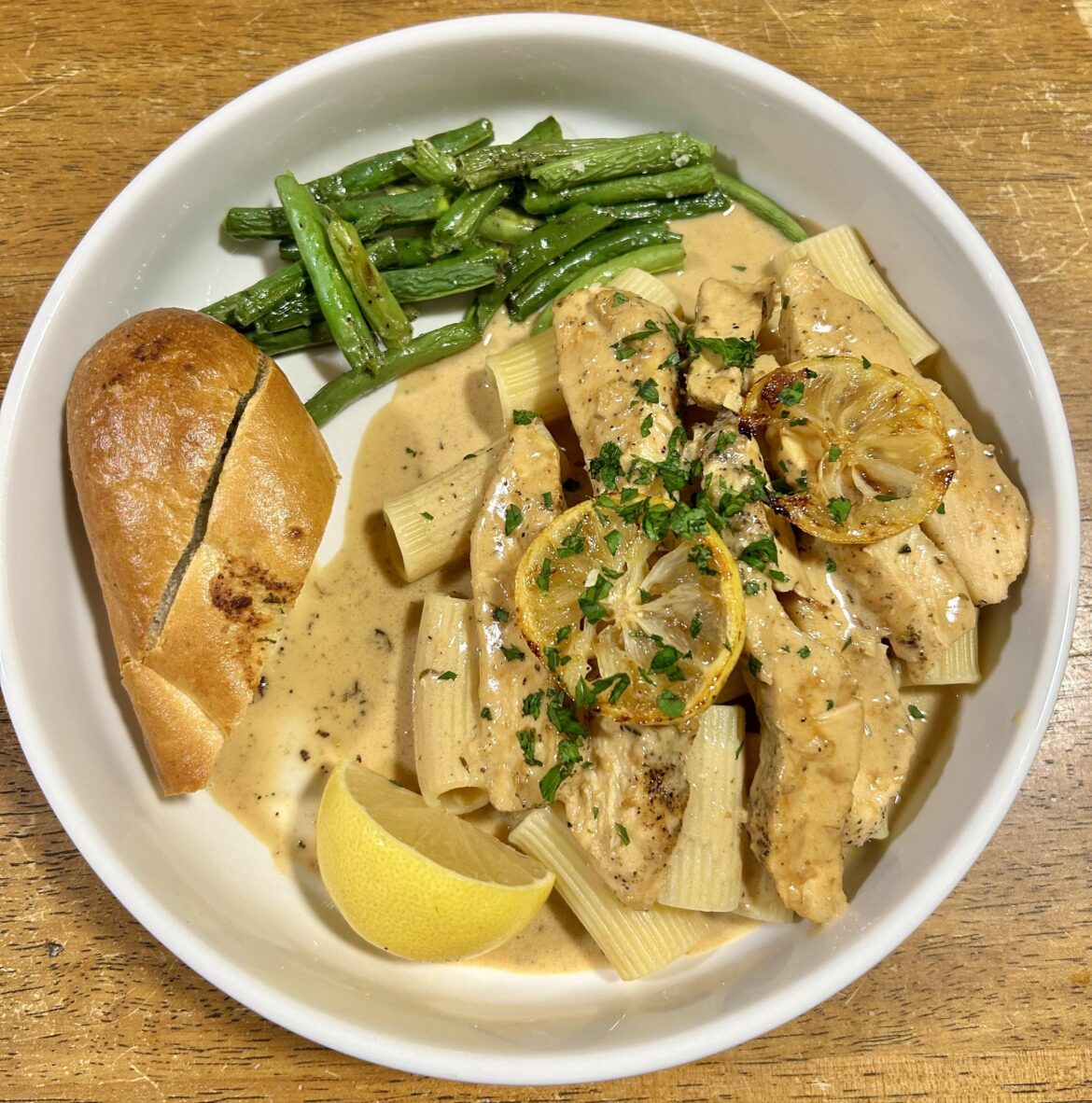 Sunny Lemon Chicken Rigatoni