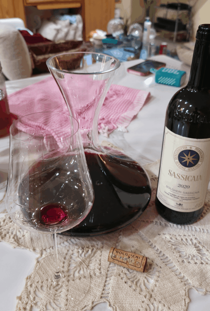 2020 Sassicaia to celebrate Thanksgiving!