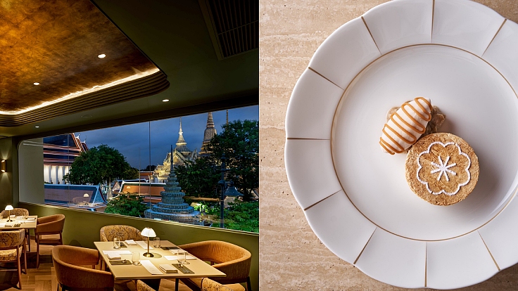 Nusara, led by Chef Thitid “Ton” Tassanakajohn, and Thailand’s first Korean MICHELIN-Star establishment, Juksunchae, led by Chef Henry Lee. (© Zuphachai/Nusara, Bright Peerara/Juksunchae)