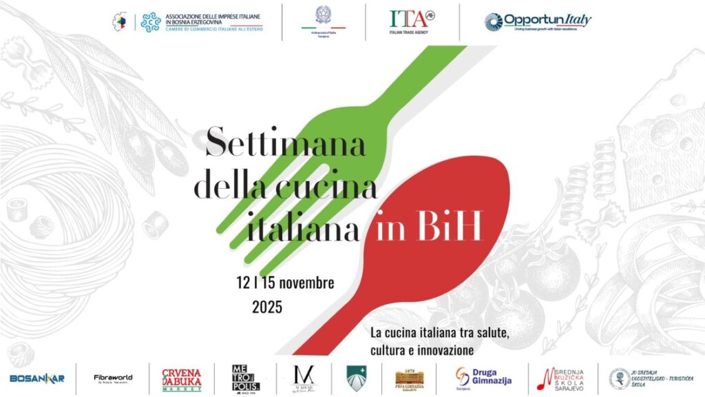 Italian cuisine week, rich program in Bosnia - News from Embassies