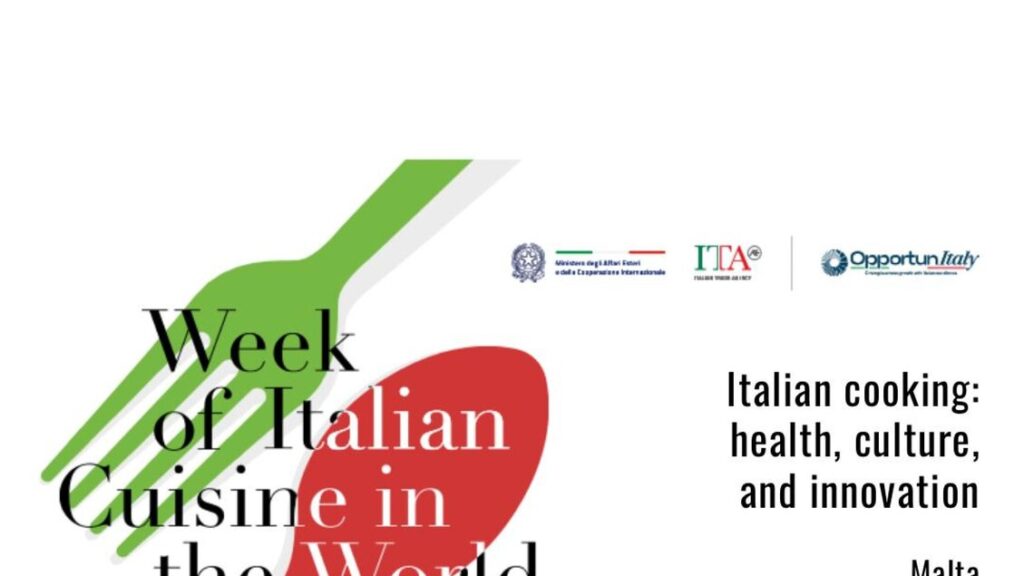 Italian Cuisine Week in Malta is back – News from Embassies Italian Cuisine Week in Malta is back - News from Embassies