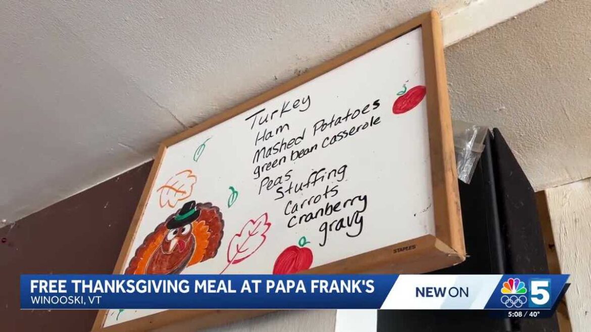 Papa Frank’s serves community Thanksgiving meal Papa Frank's serves community Thanksgiving meal