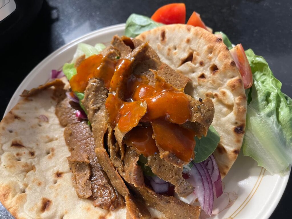 I made doner kebab and it was really good (Romy London recipe linked)