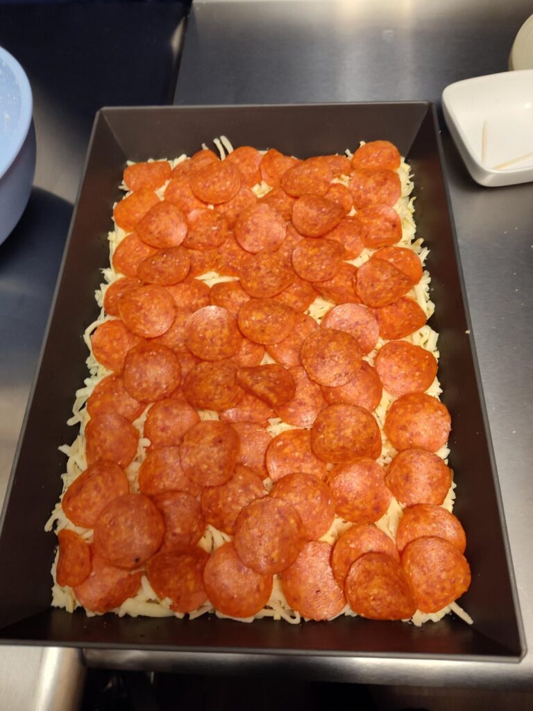 Got a deep dish pan for my birthday.