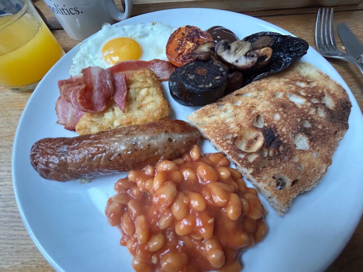 Smaller fry up as I’ve stuff to do this morning. Smaller fry up as I’ve stuff to do this morning.