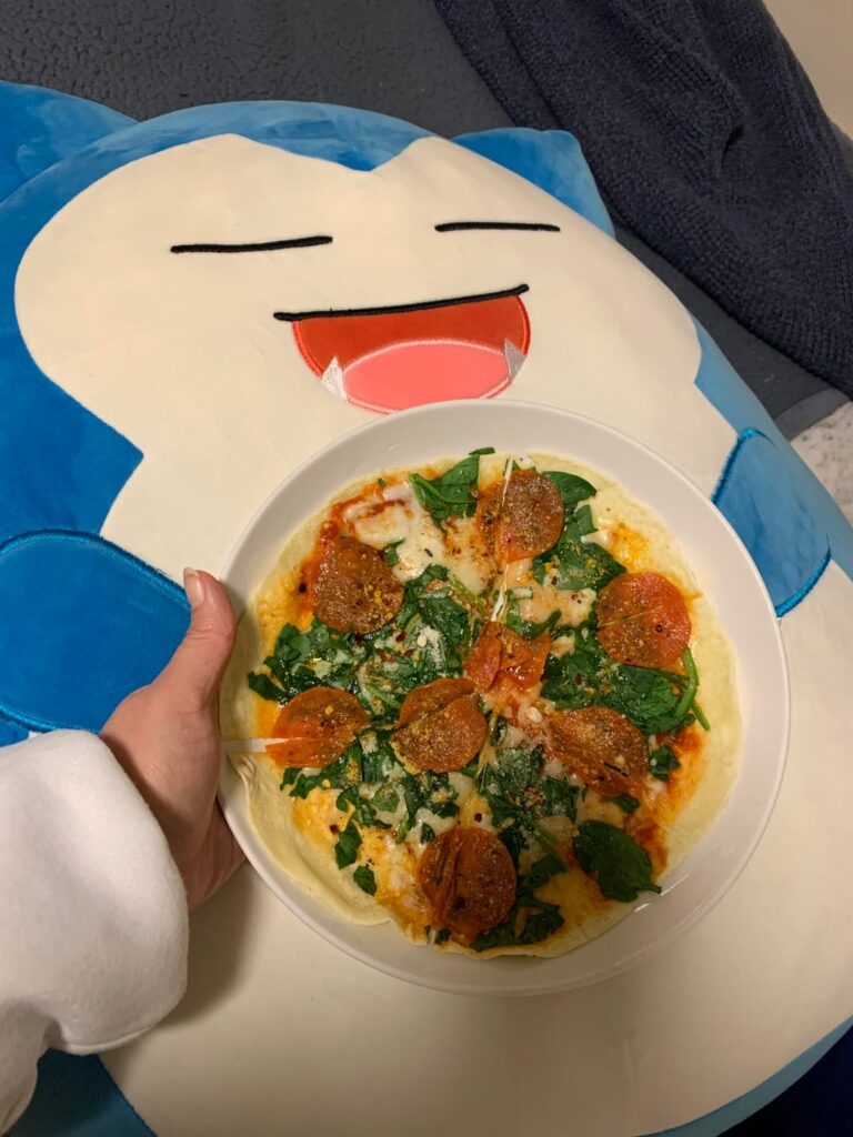 Gf Pizza Wrap (304 cals)