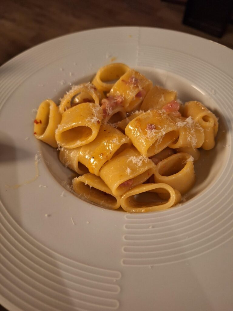 Carbonara with Nduja