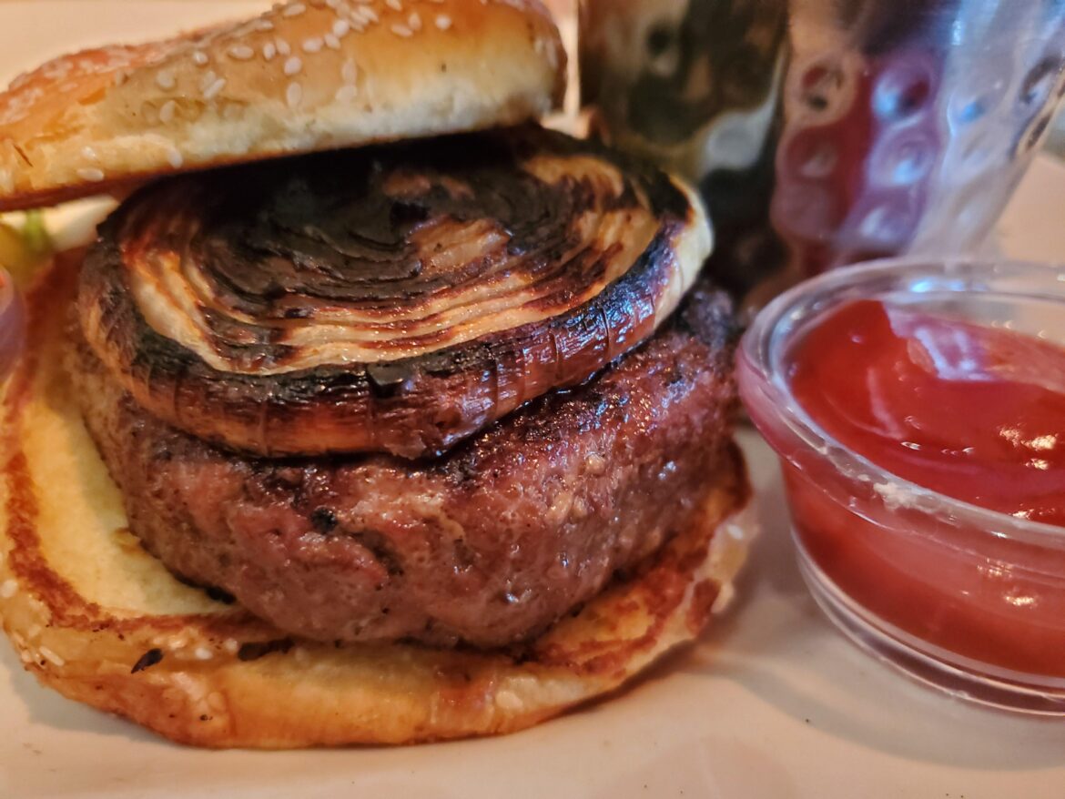 Sweet Red Onion Burger