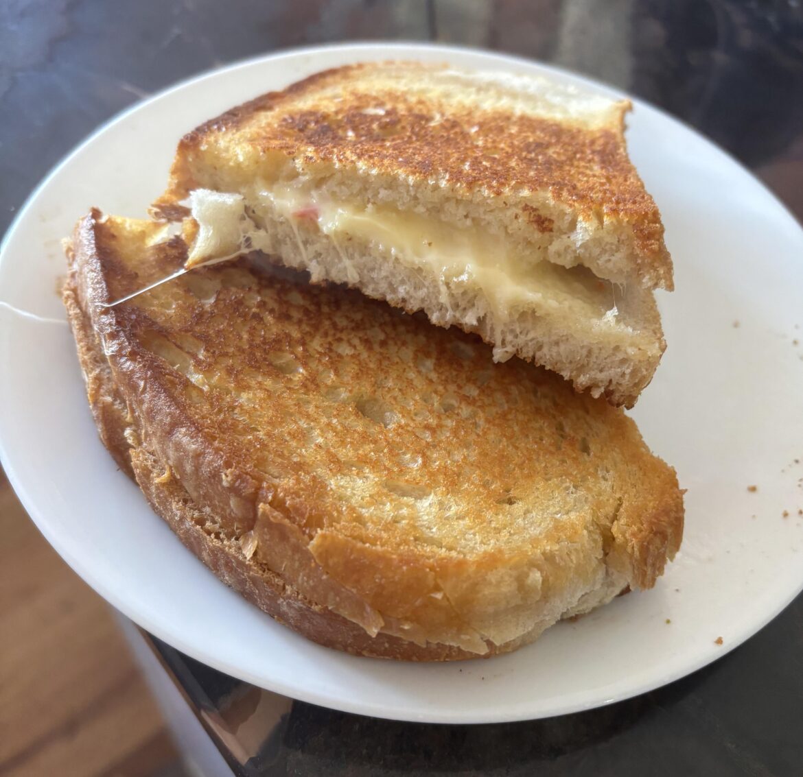 Grilled Cheese on Italian Bread