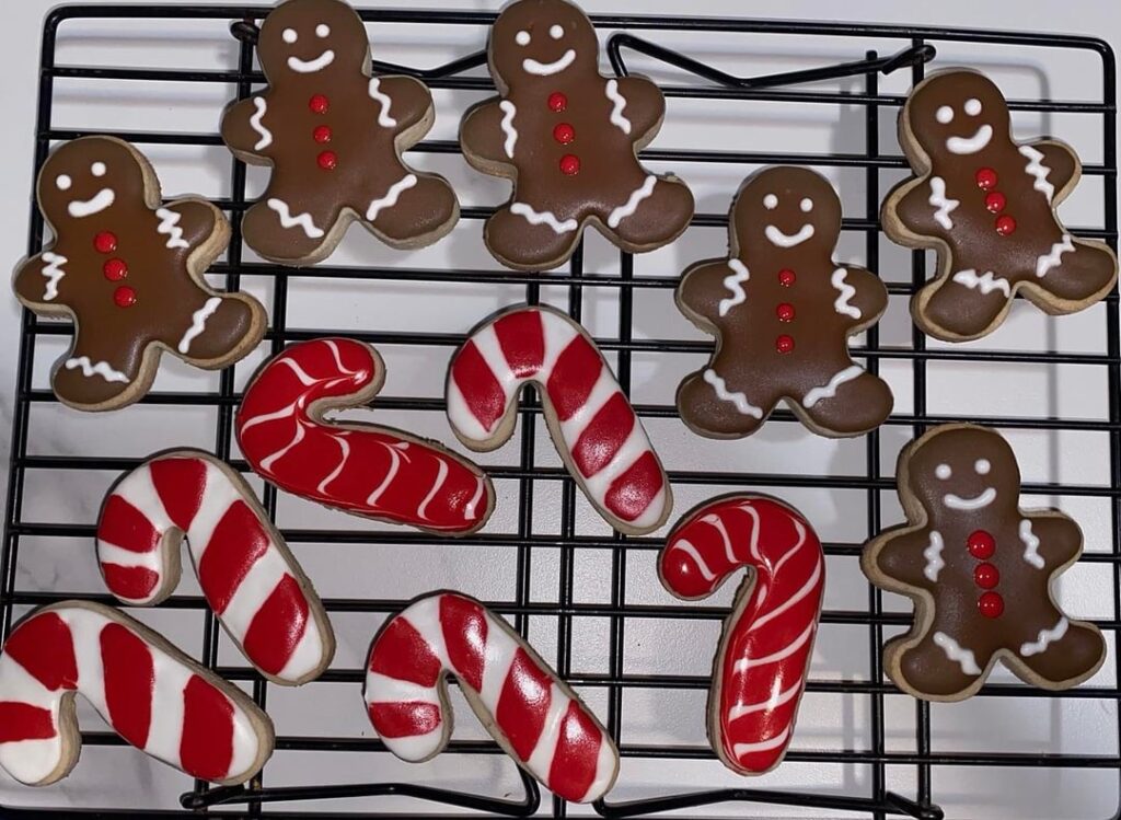 These are my first attempts at decorating cookies. Should I start selling or keep to practicing?